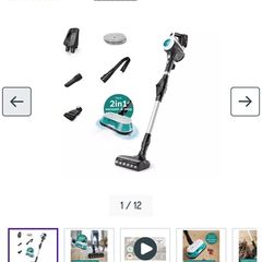 BOSCH ULTIMATE 7 aqua battery powered 2 in 1 vacuum  and mop