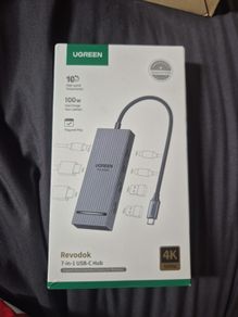 Ugreen Revodok 7-in-1 Usb-c Hub 4k 60hz | Dual Hdmi | 100w Pd
