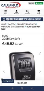 Key Safe - Burgh Wachter