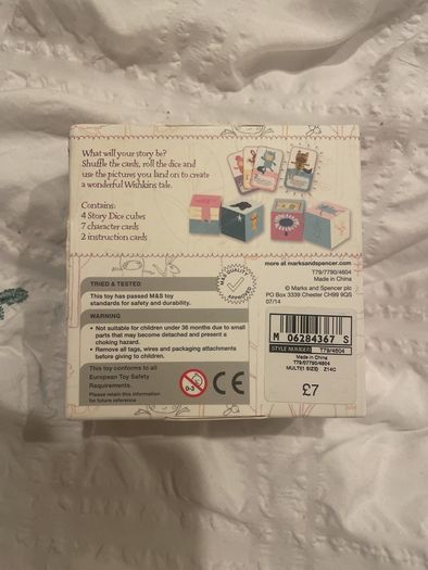 Story Dice -Wishkins by M and S