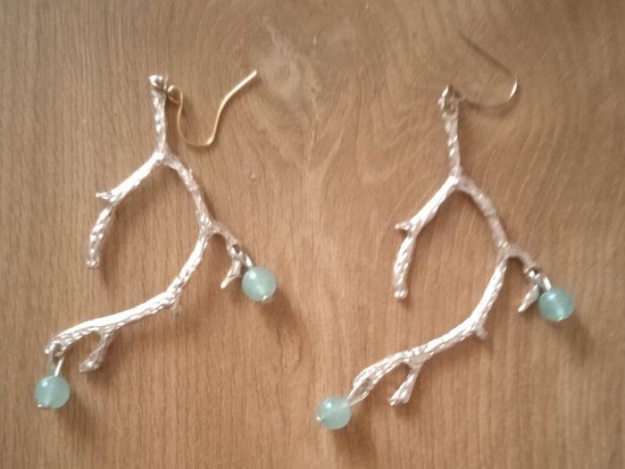 Tree branch earrings