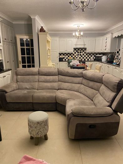 L shaped couch