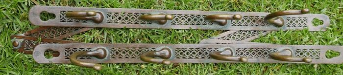 Antique Decorative Brass Wall Hooks Hook-Handcrafted Unlacquered Brass Hooks