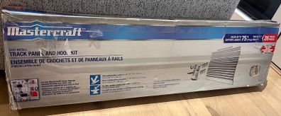 Never Opened Track Panel and Hook Kit for Garage
