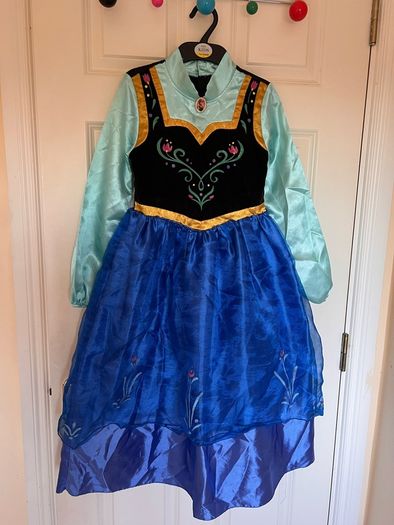 Halloween Anna dress 7-8
