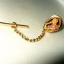 Pristine Vintage Black Hills 10k/12k Gold Tie Pin Image 3
