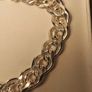 Sterling Silver Double Curb Link Bracelet Image 3