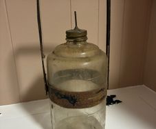 Antique Rippingilles Drip Feed Paraffin bottle
