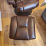 Recliner chair and footstool Image 6
