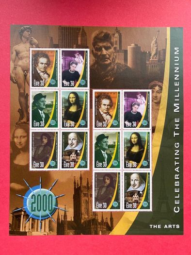 CELEBRATING THE  Millennium  2000  Sheetlet  12Stamps Scarce Mint