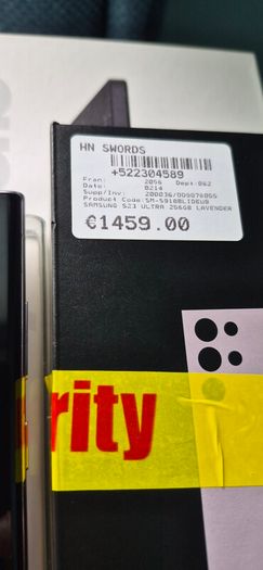 Samsung Galaxy S23 Ultra 256 GB memory phone from the first owner purchased at harveynorman.ie phone absolutely perfect condition I invite you for inspection and test. Ardee co.louth