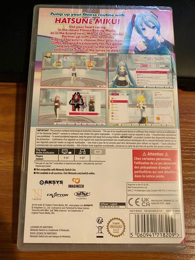 Fitness Boxing Feat. Hatsune Miku Nintendo Switch