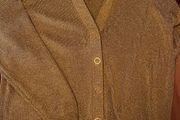 H&amp;M gold cardigan