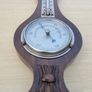 Classic wall-mounted aneroid barometer Image 3