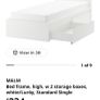 Single Bed with storage (Ikea) Image 2