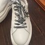 NOKWOL leather trainers, as new, uk7 , made in Italy Image 2