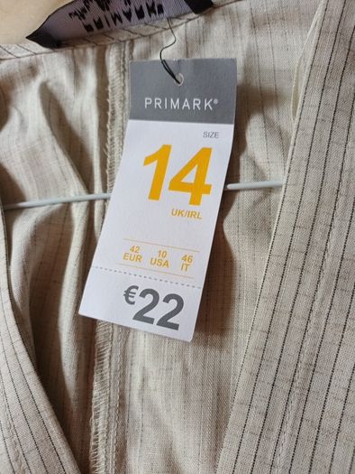 Primark  Dress. S.14.   B.N.W.T.