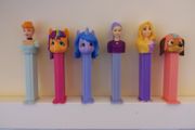 Various Empty Pez Dispensers