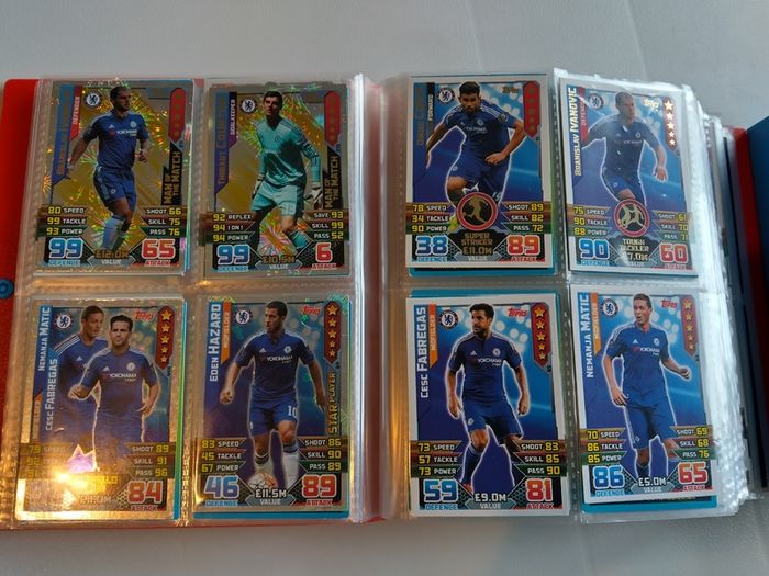 Match Attax 15/16 in Binder.  (Other seasons also)