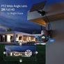 2Pack Smart Solar Security Camera Outdoor Wi-Fi, 2K Super HD PTZ CCTV Camera Wireless Surveillance Camera Home Security Color Night Vision PIR Human Detection Two-way Audio Image 4