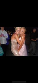 Sequin gold dress