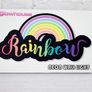 Rainbow LED Neon Light Sign Bedroom Wall Light Lamp Home Nursery Room (FREE POSTAGE) Image 5