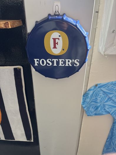 metal beer signs