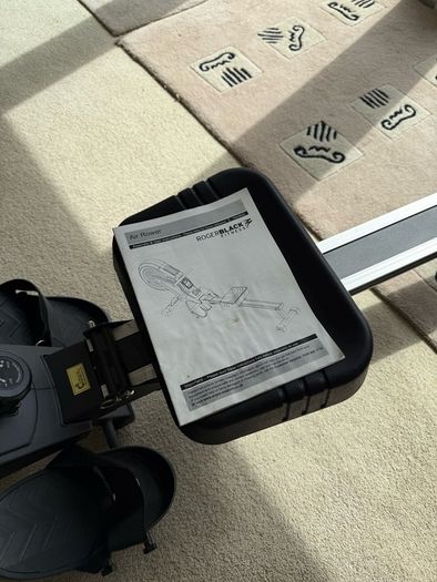 rowing machine Roger black