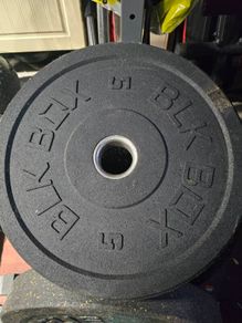 BLK box 5kg heavy duty bumper plate set