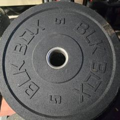 BLK box 5kg heavy duty bumper plate set