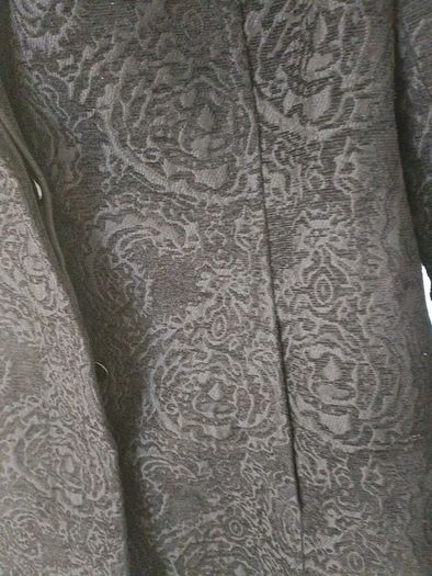 Heavy black coat UK 12
