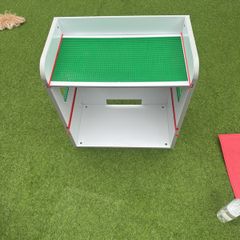Lego building table and storage