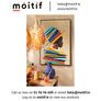 Painting African Woman Wood/Canvas Mix Assortment Of 2 Image 3