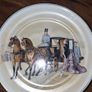 2 Vintage Arklow Art Collection Horse & Carriage Decorative Plate Made in Ireland Image 4