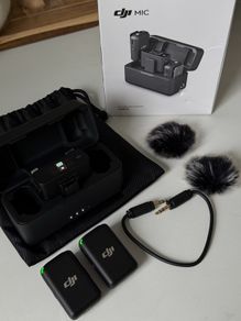 DJI Mic 1 (2TX + 1RX + Charging Case) - Full Kit / Like New