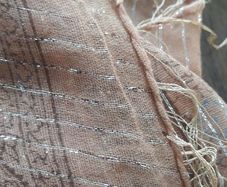 Taupe Vintage Scarf