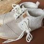 Brand New TOMS Bota Faux Shearling Lace-Up Booties Image 4