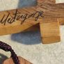 Set Of  Rosary Made Of Olive Wood From Medjugore Image 7