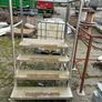 Stainless steel steps on wheels Image 4