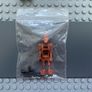 lego Star Wars sw0467 Battle Droid minifigure- Dark Orange, Angled Arm and Straight Arm Image 3