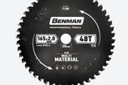 Benman 71909 Circular Saw Blade Multi Material 165 X 2.0 mm/20 mm 48T