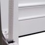 Roller Shutter Aluminium 100x130 cm White Image 4