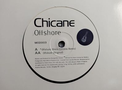 Chicane - Offshore - Modena Records - Includes DISCOCITIZENS Remix!! Trance ANTHEM!