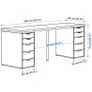 Ikea Lagkapten Alex Desk Image 3