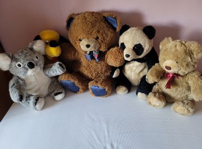 5 Extra Large Teddy Bears Good Condition