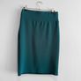 Pre Owned Emery Rose Teal Textured Pencil Skirt Image 4