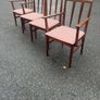 Mid-Century Teak Younger Dining Chairs, Set of 4 (c.1970) Image 3