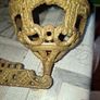 Antique Cast-Iron Wall Mounted Oil Lamp Holder with Swing Arm, Postage Available or Collection is always welcome and Recommended in Rochfortbridge Westmeath Image 4