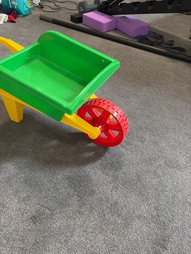Kids toy wheelbarrow
