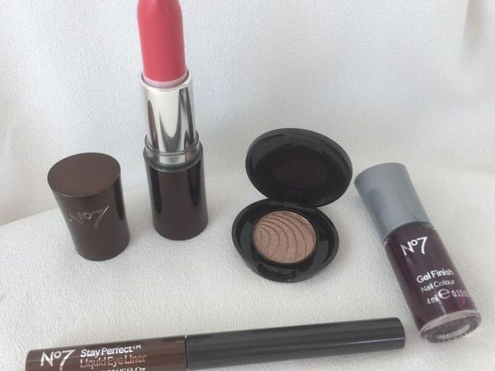 Brand New No.7 Liquid Eye Liner, Lipstick,Eye Shadow and Nail Polish